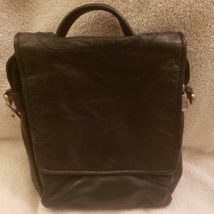 Black Leather Purse